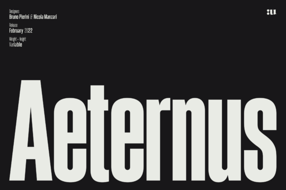 Aeternus: A Timeless Sans Serif Font