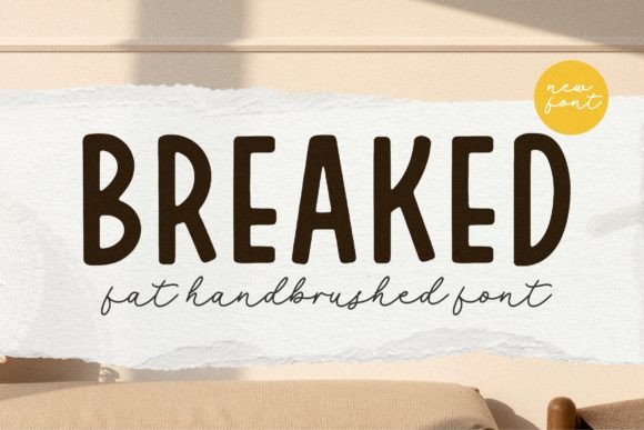 Breaked: A Warm Sans Serif for Web Design