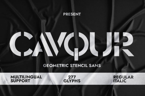 Cavqur: A Modern Font for Elegant Design