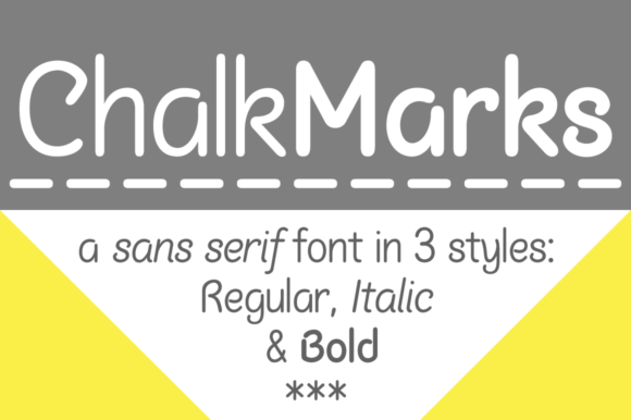 Chalk Marks Font Review
