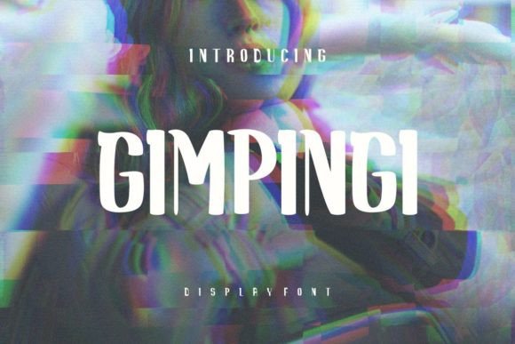 Gimpingi: Trendy Sans Serif Font
