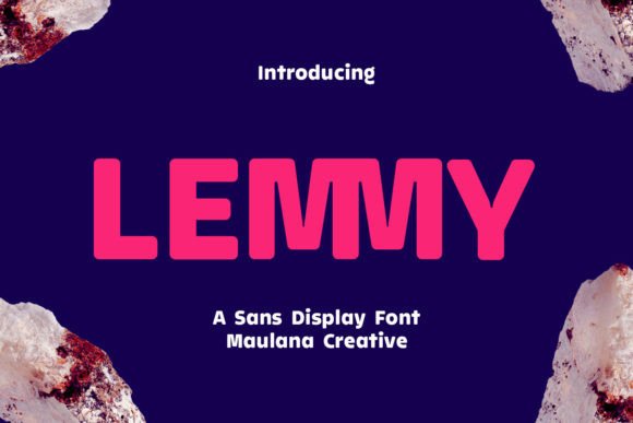Lemmy: A Font for Creative Makers