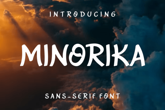 Minorika: A Cool Sans Serif Font