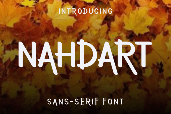 Nahdart: A Bold Sans Serif for Campaign Clarity