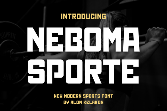Neboma Sporte: A Font for Bold Campaigns