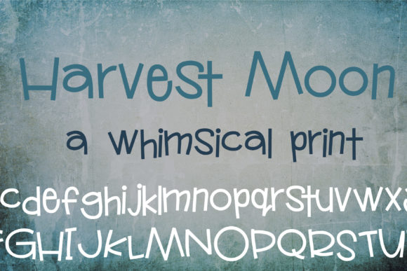 PN Harvest Moon Font Review