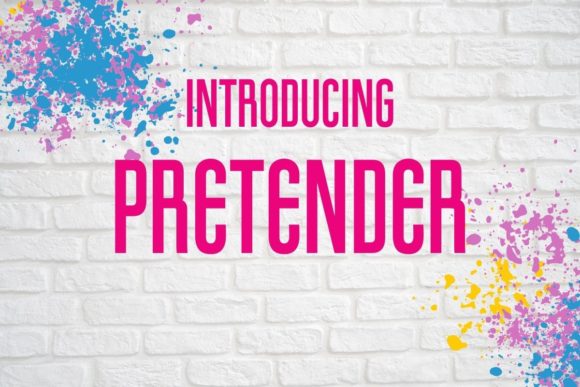 Pretender: A Stylish Font for Web Design