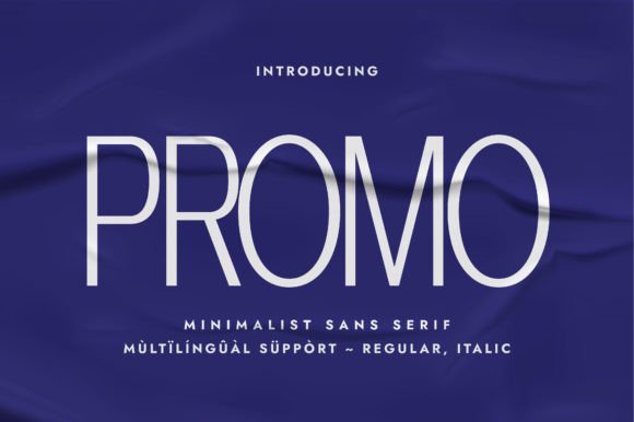 Promo: A Font for Bold Campaigns