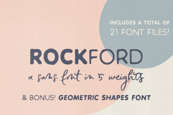 Rockford: A Hand-Drawn Font for Creative Makers