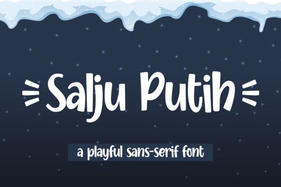 Salju Putih: A Font for Clear Campaigns