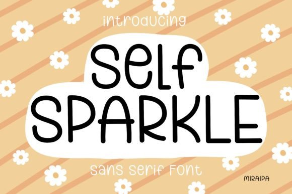Self Sparkle: A Bold, Modern Typeface
