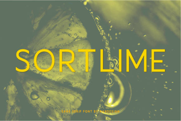 Sortlime: A Font for Creative Makers
