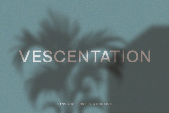 Vescentation: A Sans Serif for Creative Projects